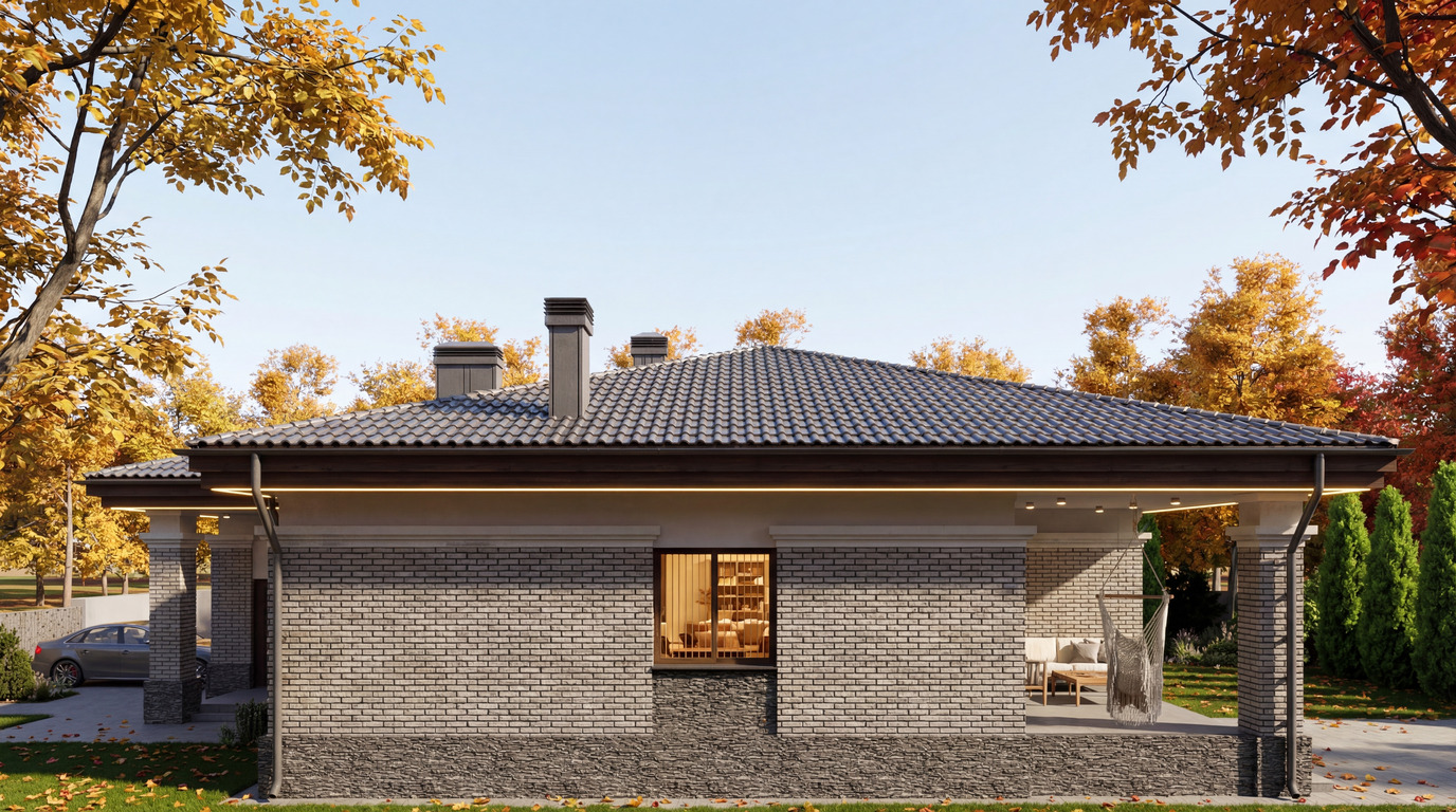 Дом в стиле Неоклассика