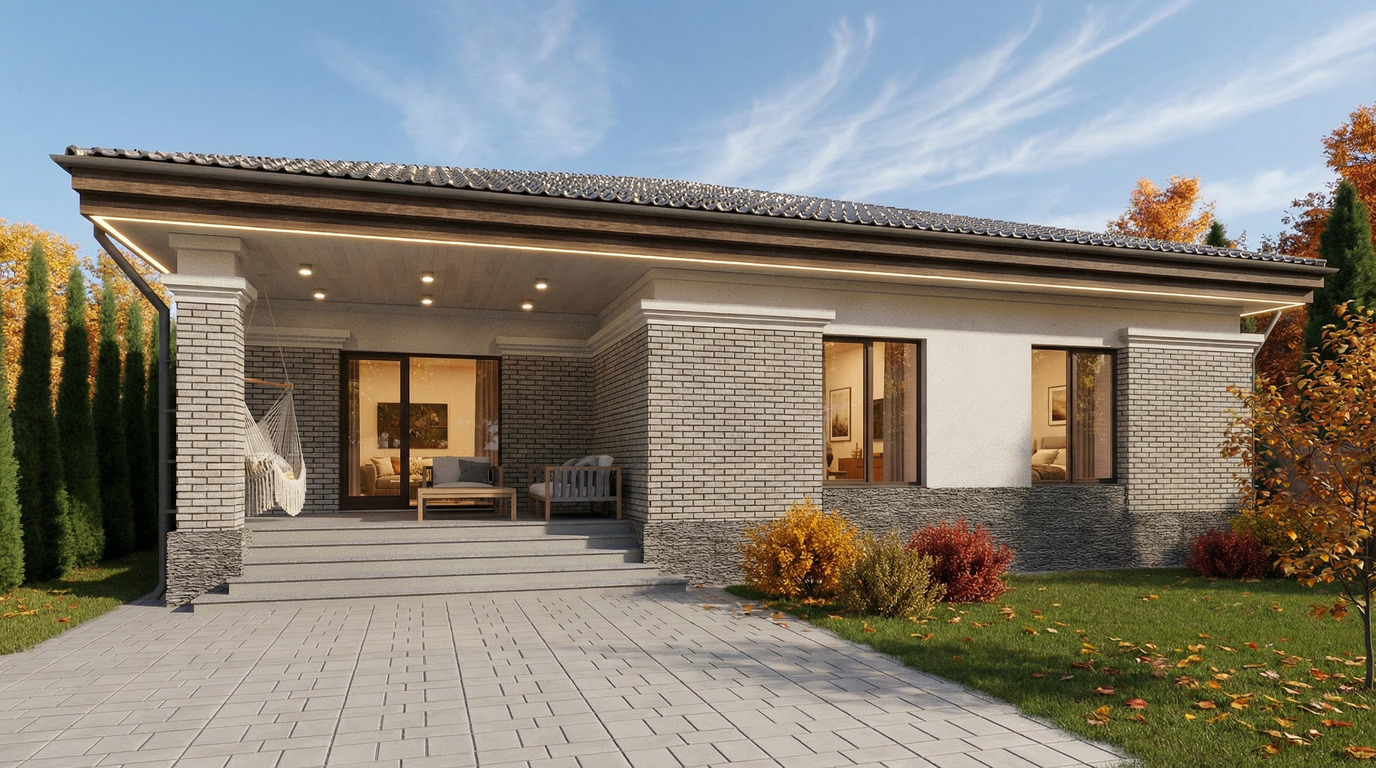 Дом в стиле Неоклассика