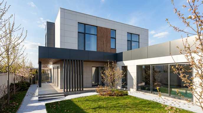 Жилой комплекс на берегу Волги