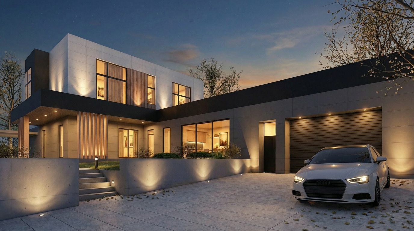 Жилой комплекс на берегу Волги