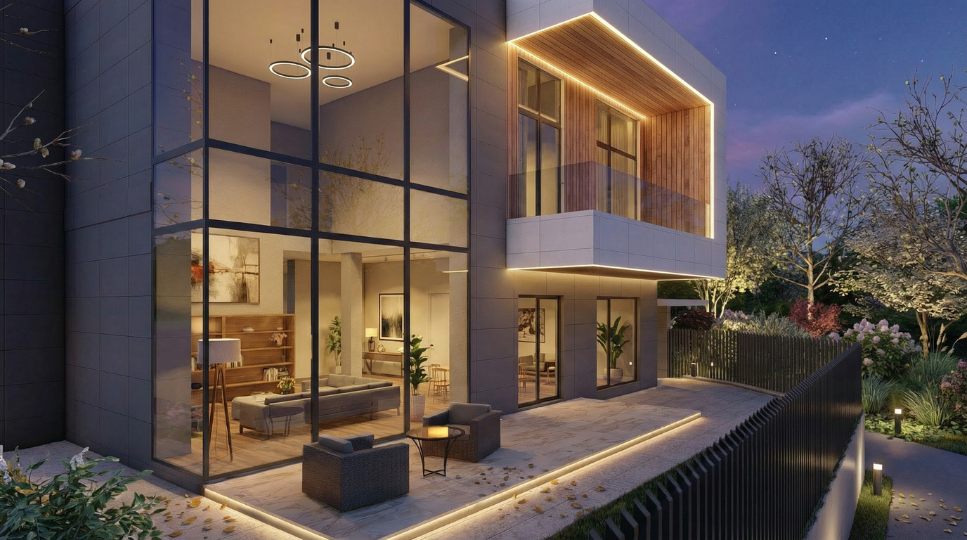 Жилой комплекс на берегу Волги