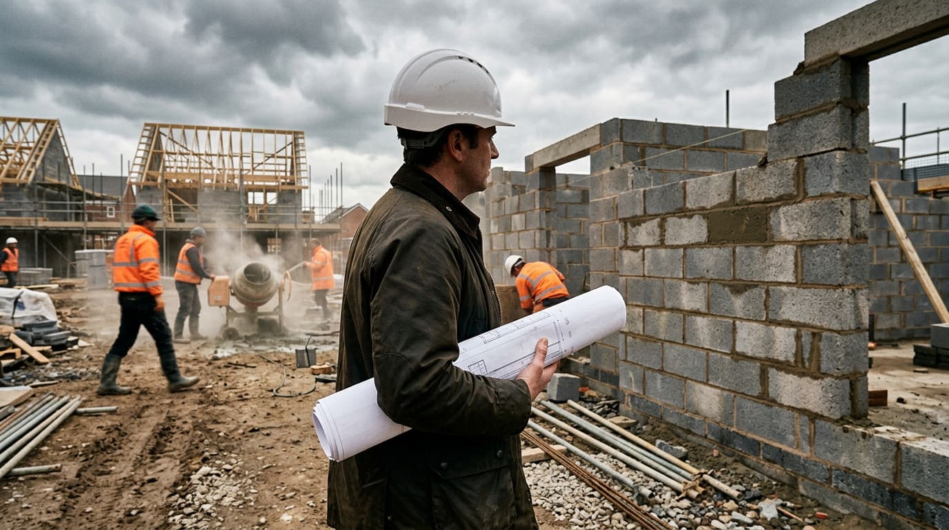 Архитектор на строительной площадке — авторский надзор за строительством частного дома