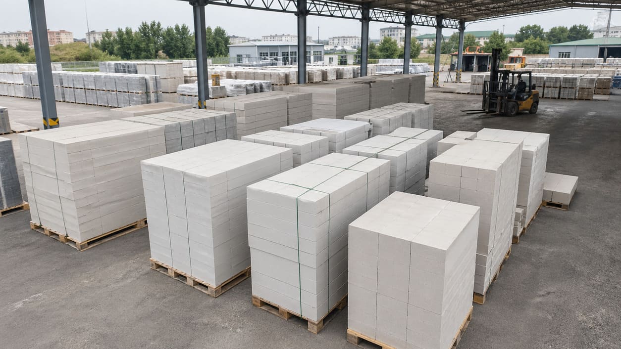 Газобетонные блоки D400 на складе в Уфе — рынок строительных материалов 2025