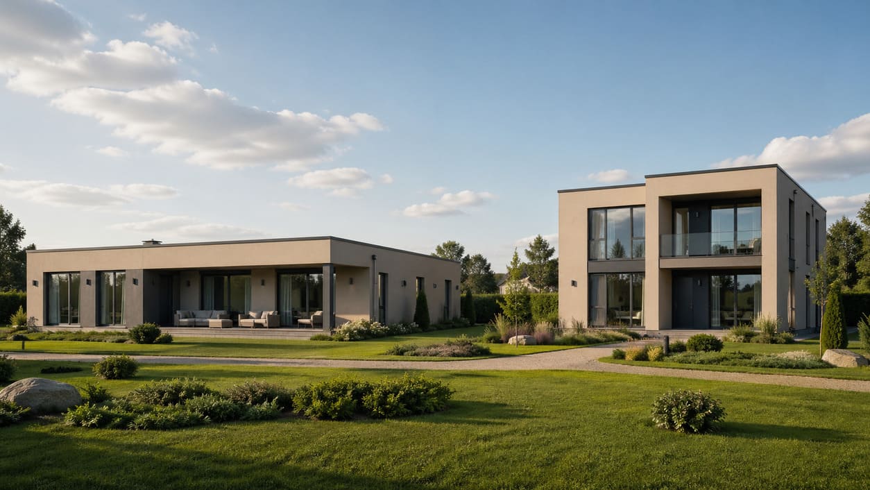 Сравнение одноэтажного и двухэтажного дома одинаковой площади — реальная математика стройки